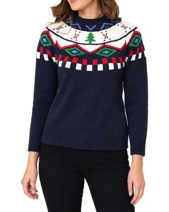 Sail to Sable Ski Fair Isle Sweater