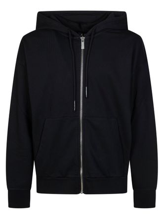 44 Label Group White Graphic Print Zip Hoodie