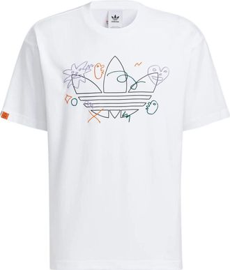 adidas Originals X Kentaro Okawara Graphic T-Shirts White HR6459