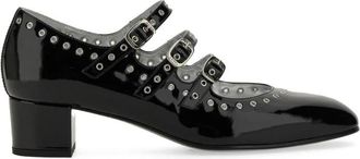 Carel Camden Pump - Dames - Pumps - Zwart - 36 EU - Leer - Schoenen