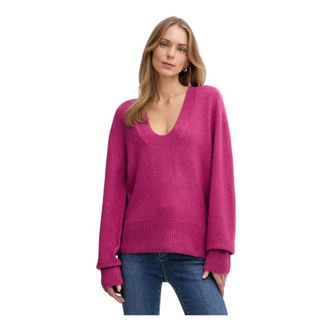 Benetton Donna, Maglie, Viola, M, new