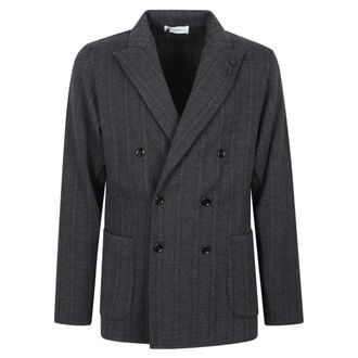 Lardini Heren, Jassen, Zwart, Maat: M