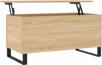 vidaXL Vidaxl - Coffee Table Sonoma Oak 90x44.5x45 cm Engineered Wood