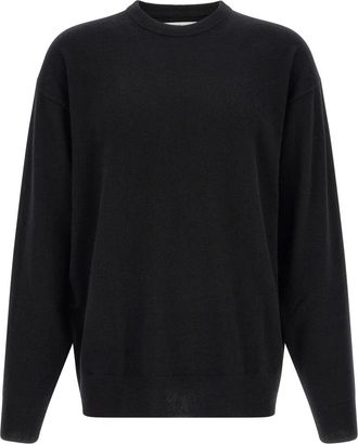 Extreme Cashmere N&deg;476 April Ronde Hals Trui - Heren - Cashmere truien - Zwart - ONE Size - Wol - Truien & Vesten