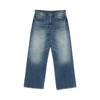 R13 Straight Jeans, male, Blue, Size: W32 Straight Jeans