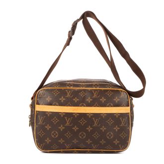 Louis Vuitton Pre-owned Womens Reporter PM Crossbody - Brown - One Size