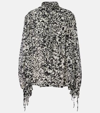 Dries Van Noten Printed blouse