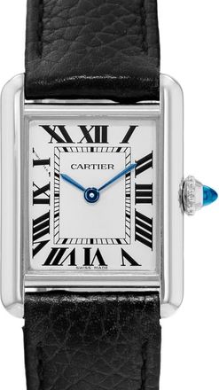 Cartier Pre-owned Cartier Tank Must Quartz Silver Dial Ladies Watch WSTA0042