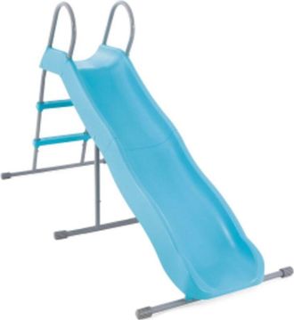 Intex 44106 scivolo per bambini in plastica azzurra e acciaio cm.cm.196x84x119h per giardino piscina terrazze