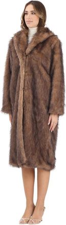 Only Pelliccia lunga - Dames - Jassen - Bruin - XL - Jassen