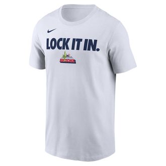 Nike Arizona 2026 On-Court Bench Nike Mens Dri-FIT College T-Shirt in White | M21283P870ARIZ-WHT