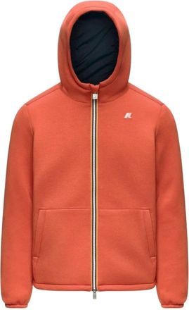 K-Way Jack Jacket - Heren - Vesten met rits - Oranje - M - Polyester - Hoodies & sweatvesten