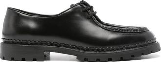 Saint Laurent Cruise leather oxford shoes - men - Rubber/Horse Hair/Calf Leather/Calf Leather - 43 - Black