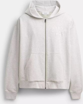 Coach Boxy Full Zip Hoodie