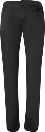Jacob Cohen Slim-fit Jeans - Heren - Slim Fit Jeans - Zwart - W38 - Katoen - Jeans