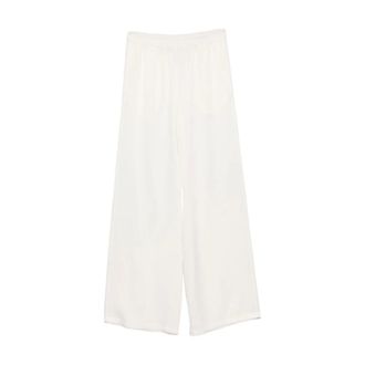 Fabiana Filippi Wide Leg Cropped Pants - Dames - Broeken - Wit - Maat: M