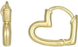 Adornia Heart Hoop Earrings in Gold at Nordstrom Rack