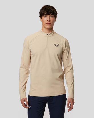 Castore Stone Panel Golf 1/4 Zip 2XL / STONE