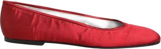 Dolce & Gabbana Vally Ballerinas - Dames - Ballerinas - Rood - 40 EU - Katoen - Schoenen