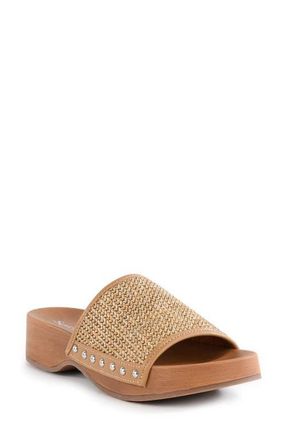 Seychelles Fantasy Raffia Platform Sandal in Tan at Nordstrom, Size 11