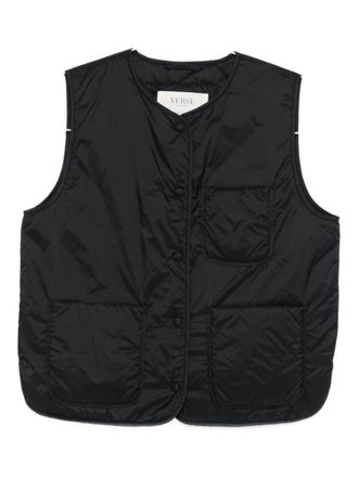 Yerse Buttoned Padded Vest