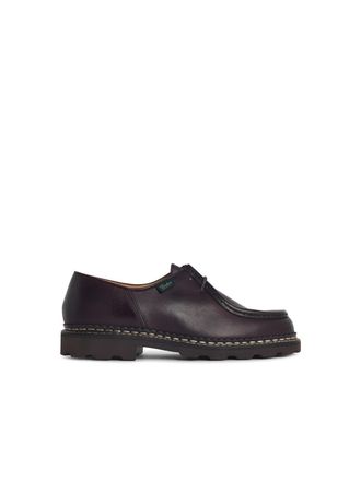 Paraboot Michael gladde koffielear loafers