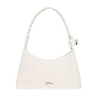 Marc Jacobs Schoudertas The Claw - Dames - Schoudertassen - Beige - ONE Size - Leer - Tassen
