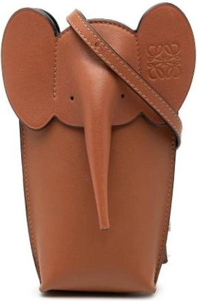 Loewe Pre-owned Mini Bags, female, Brown, Size: ONE SIZE Pre-owned Mini Crossbody Bag