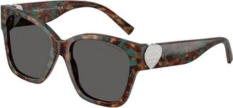 Tiffany & Co. TF4216 8442S4 Womens Sunglasses Tortoiseshell Size 54