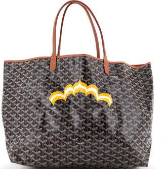 Goyard Saint Louis Tote Printed Coated Canvas GM