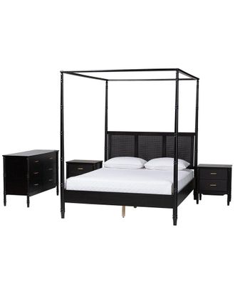 Baxton Studio Marisela 4Pc Bedroom Set