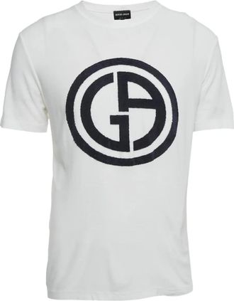 Giorgio Armani T-shirt con logo - Bianco