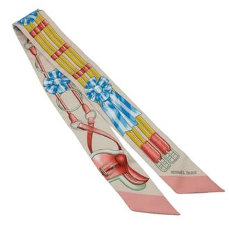 Hermès Pre-owned Scarves, female, Multicolor, Size: ONE SIZE Pre-owned Silk scarves