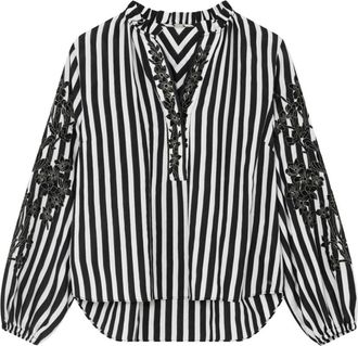 Gustav Blouse - Dames - Blouses - Zwart - S - Overhemden