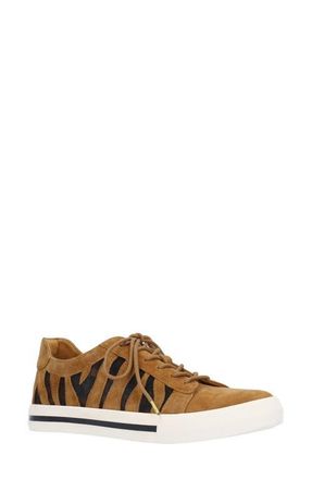 L'Amour Des Pieds Keaton Mesh Cutout Platform Sneaker in Coffee/Black at Nordstrom, Size 9.5