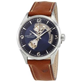 Hamilton Jazzmaster Open Heart Automatic Blue Dial Mens Watch H32705041