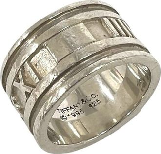 Tiffany & Co. Silver Silver 925 Band Ring (Pre-Owned)