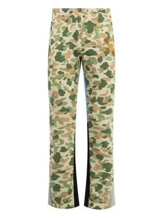 Gallery Dept. Pantaloni sportivi svasati con stampa camouflage - Toni neutri
