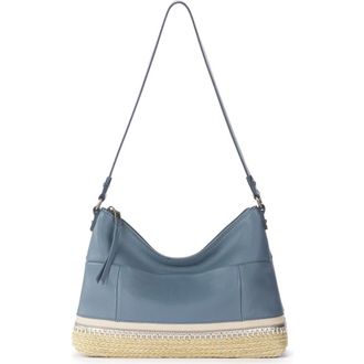 The Sak Melrose Leather Shoulder Bag in Maritime Espadrille at Nordstrom
