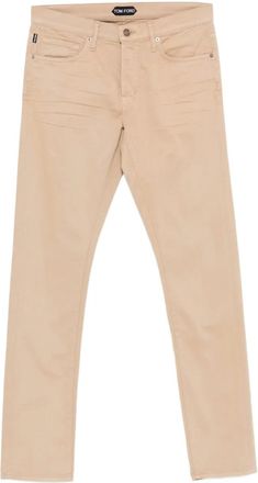Tom Ford belt-loops trousers - Beige