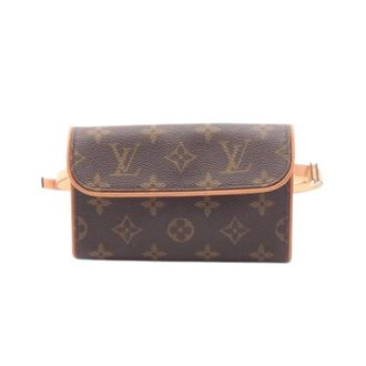 Louis Vuitton Pre-owned Canvas Heuptas - Dames - Pre-owned - Bruin - Maat: ONE Size Leer