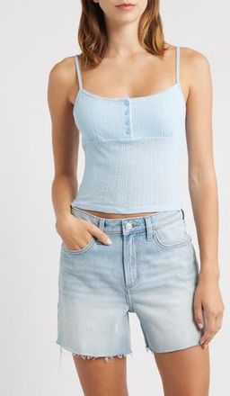 PacSun Robin Pointelle Camisole in Light Blue at Nordstrom Rack, Size X-Large