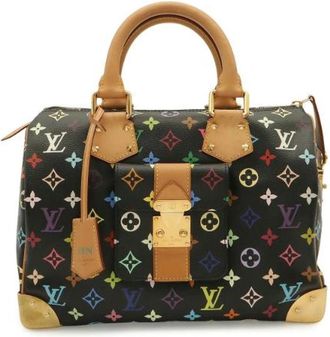 Louis Vuitton Pre-owned Monogram Multicolore Speedy 30 Handbag - Dames - Vintage Handtas - Veelkleurig - ONE Size - Vintage