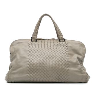 Bottega Veneta Intrecciato Leer Tote Bag