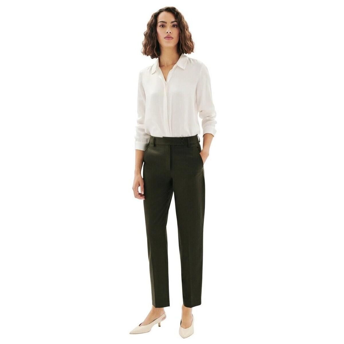 Caroll Femme 242p-pclement2 Pantalons, Sapin, 40 EU dès 73,92 - Main Image