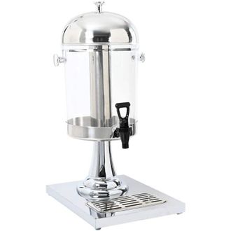 vidaXL Distributore di Succhi di Frutta e Bibite Acciaio Inossidabile 8 l - Vidaxl