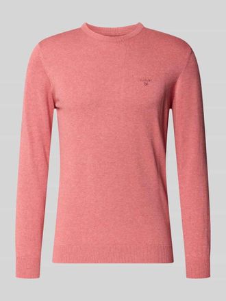 Barbour Regular Fit Strickpullover aus reiner Baumwolle Modell PIMA in Pink, Gr&ouml;&szlig;e XXL