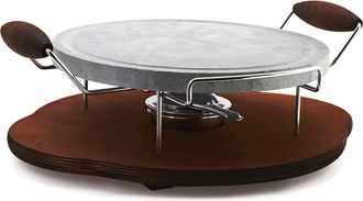 Bisetti Esteatita redonda &oslash; 30 cm con estufa