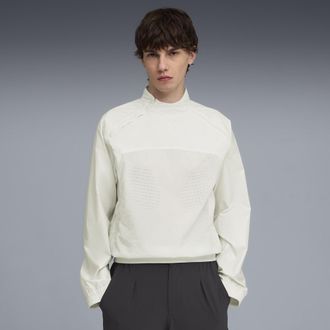 Puma Top con zip CLRT unisex, Accessori, Grigio, XXS