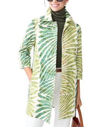 J.McLaughlin J.Mclaughlin Deirdre Linen-Blend Coat